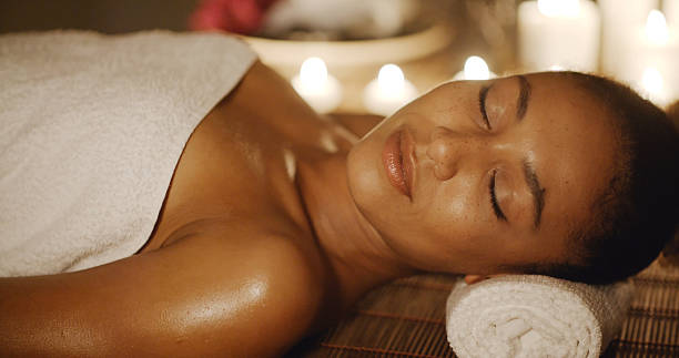 istock Woman Relaxing In A Wellness Center 505230992
