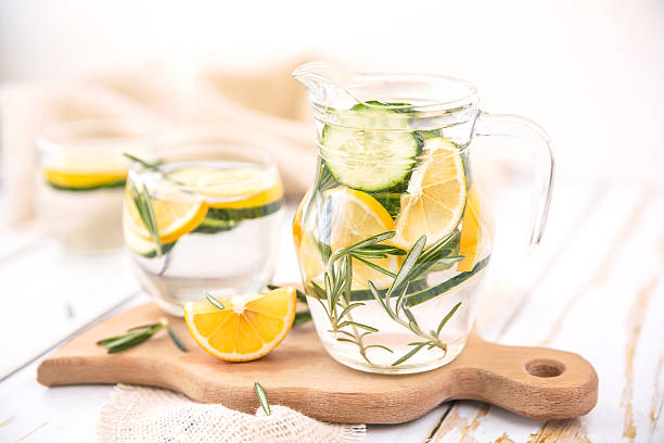 istock Lemon Cucumber and Rosemary Detox Water 505232498