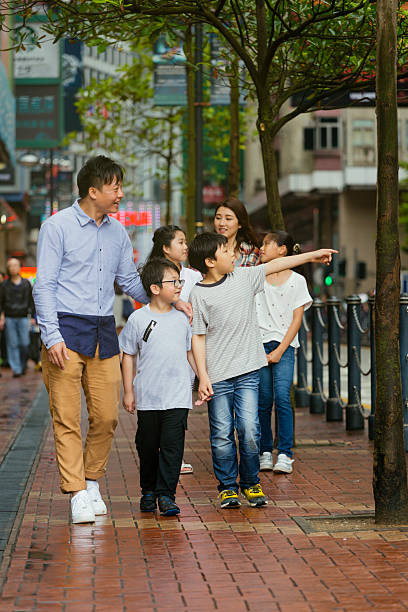 istock Group of Children with Adults 505232841