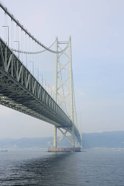 istock Akashi Kaikyo Bridge in Japan 505232915