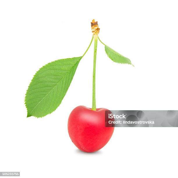 Cherry Isoliert Stockfoto und mehr Bilder von Abnehmen - Abnehmen, Beere - Obst, Blatt - Pflanzenbestandteile