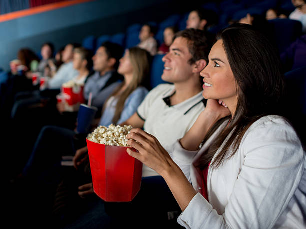 istock Group of people at the cinema 505233901