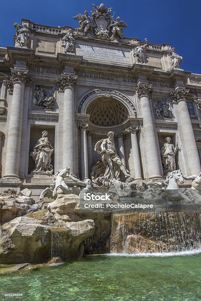 Trevi Fountain in Rome Italy Rome Italy Architecture Stock Photo