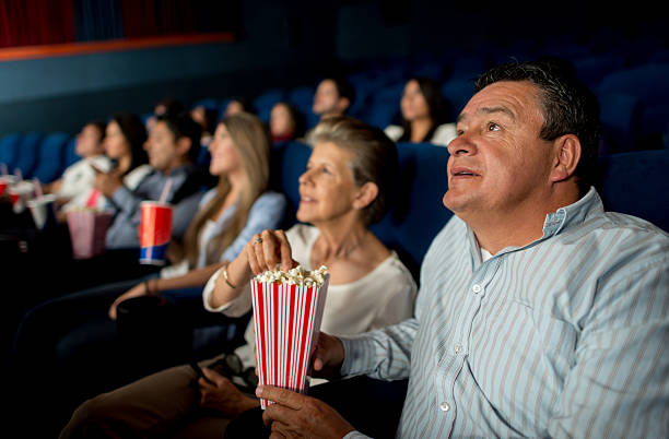 istock Senior couple at the cinema 505234631
