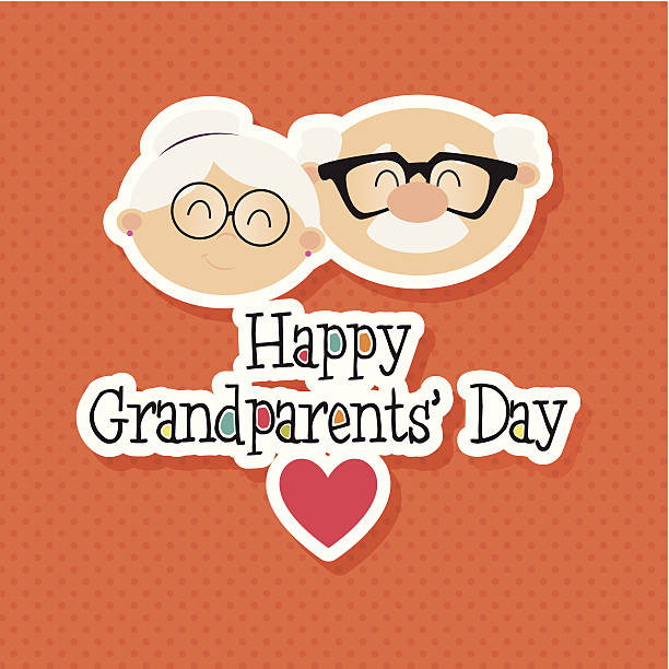 ilustrações de stock, clip art, desenhos animados e ícones de avós dia - grandparent