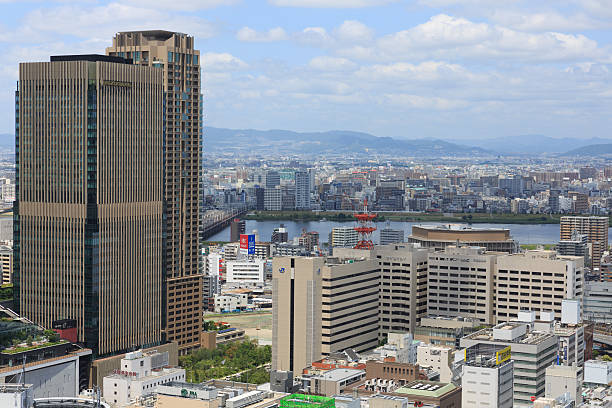 istock Osaka Cityscape in Japan 505235351