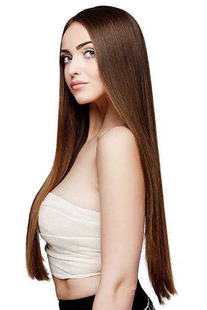 istock Beautiful Woman with Clean Fresh Skin 505240300