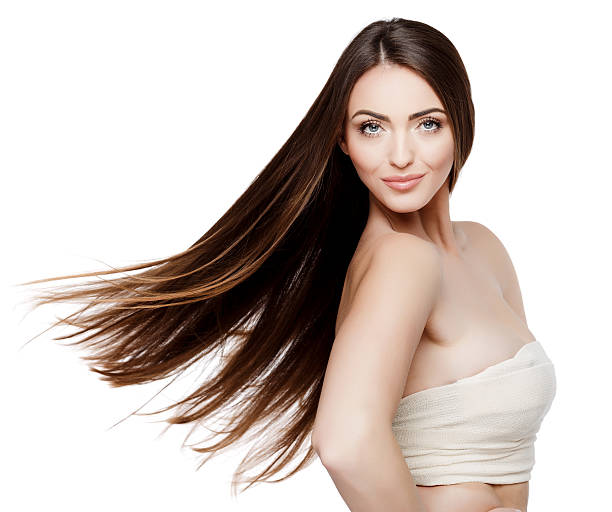 istock Beautiful Woman with Clean Fresh Skin 505240410
