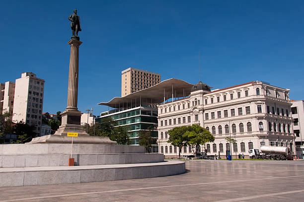 Rio de Janeiro, Brazil - January 6, 2016: Art Museum of Rio (MAR) in Maua square. After the area was rebuilt, it became a popular spot of Rio de Janeiro city.