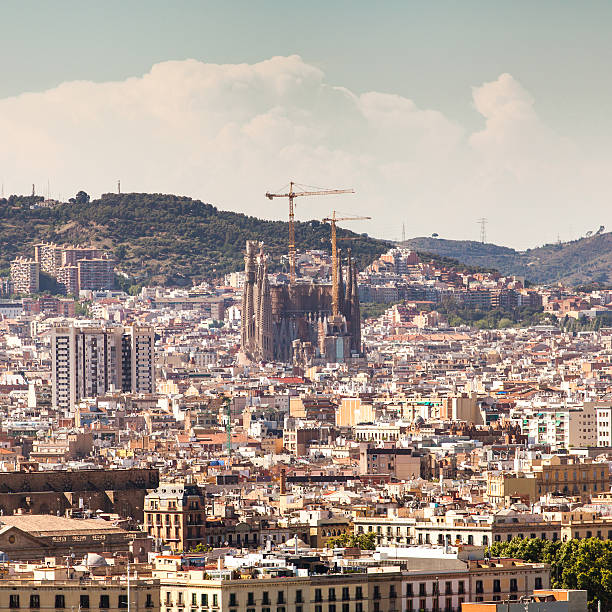 istock View of Barcelona 505244434