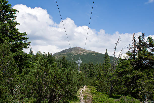 istock Sniezka mountain in Giant Mountains 505248599