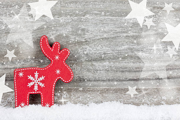 istock xmas decoration with reindeer 505253453
