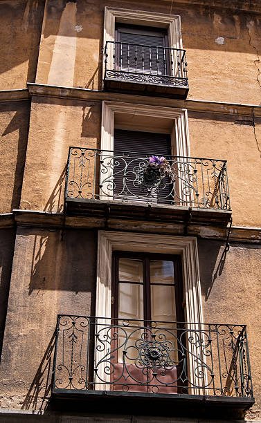 istock balconies and old metal railings 505254009
