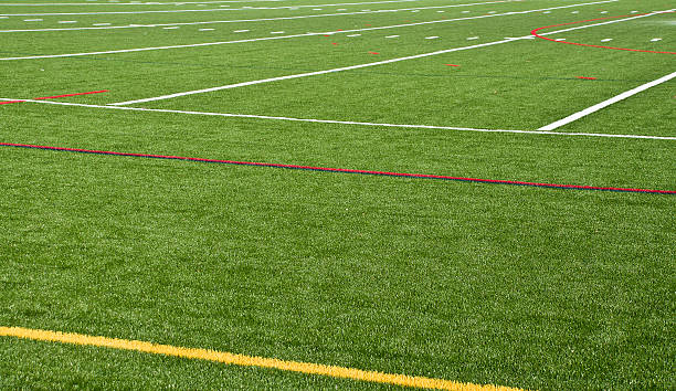 istock Green soccer field 505255633