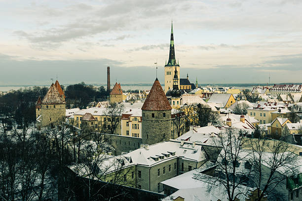 istock Panoramic view of Tallinn. Estonia 505258066