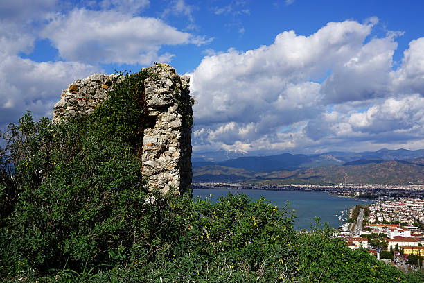 istock Fethiye wiev of the castle. 505258578