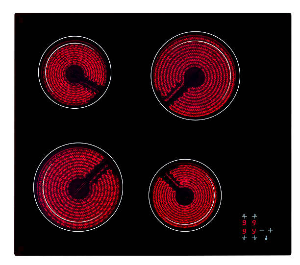 istock Hot Electric Hob - Stove 505258838