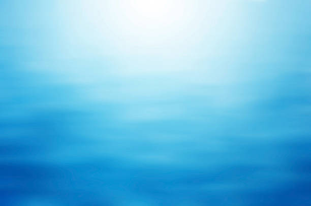 istock Clear blue water, seascape ripple abstract in blurred background 505259422