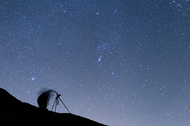 istock Starry sky seen from Meteora, Greece 505268838