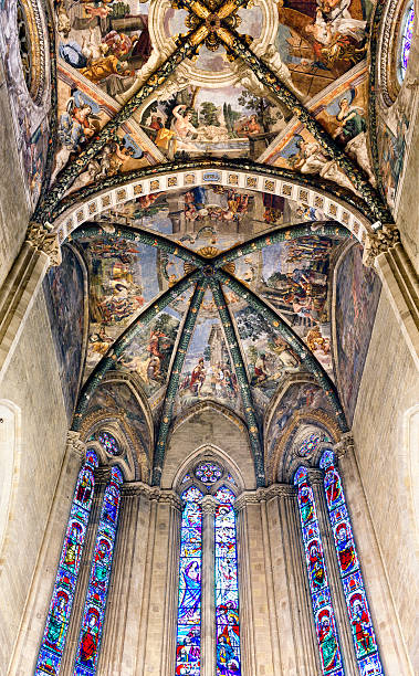 istock Frescoed Ceiling Arezzo Cathedral Italy 505272672