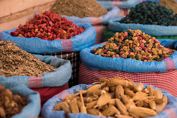istock Moroccan Spice Market in the Medina 505272990