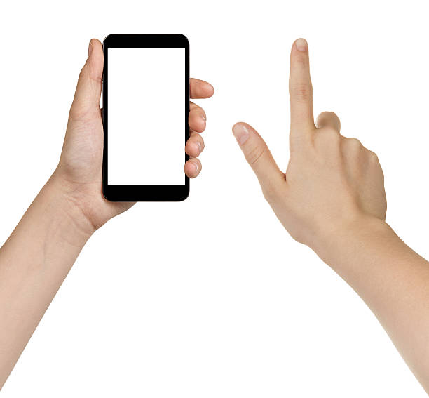 istock female teen hands using generic smarpthone 505286807