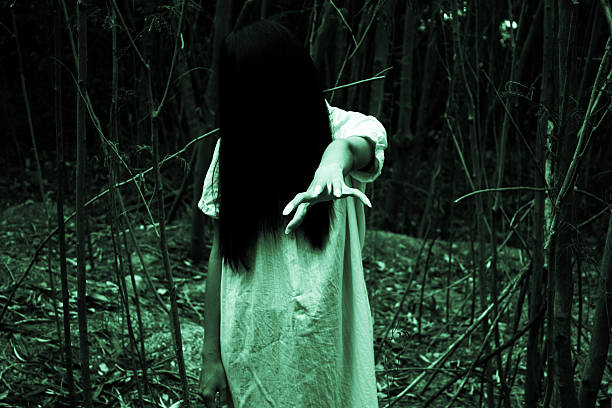 istock Ghost Girl Series,Halloween or Horror Concept Background 505287381