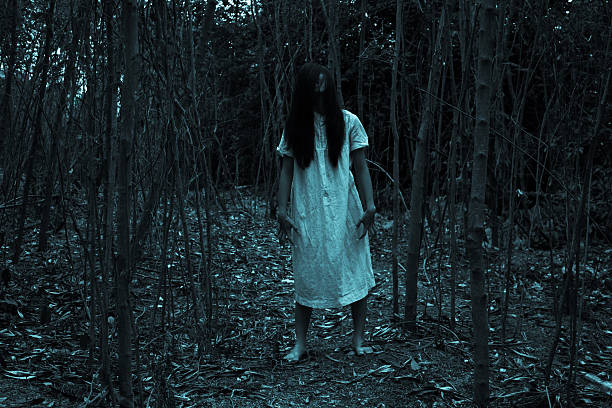 istock Ghost Girl Series,Halloween or Horror Concept Background 505287413