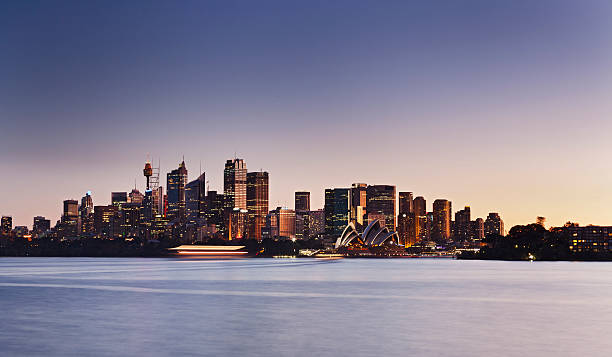 istock Sydney Cremorne Panorama Sunset 505288407