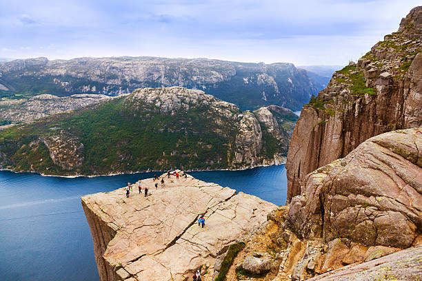 istock Preachers Pulpit Rock in fjord Lysefjord - Norway 505288852