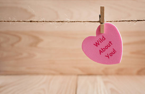 istock Valentine's wooden background 505291024