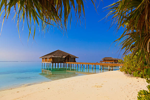 istock Spa saloon on Maldives island 505292708
