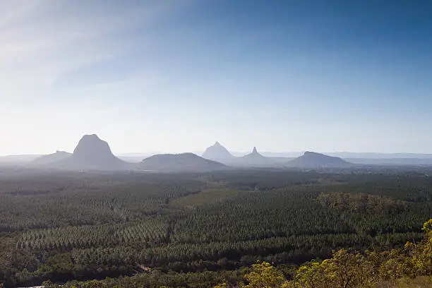 Glasshouse mountains, Queensland