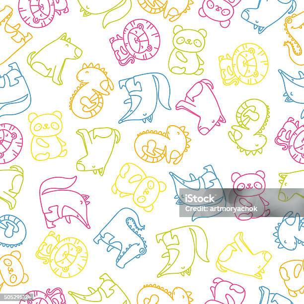 Animal Sign Pattern Pattern Animals Stock Illustration - Download Image Now - Africa ...