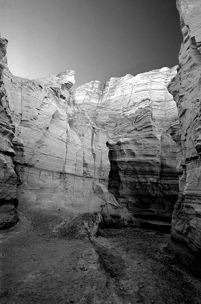 Flour Caves of the Negev stock photo