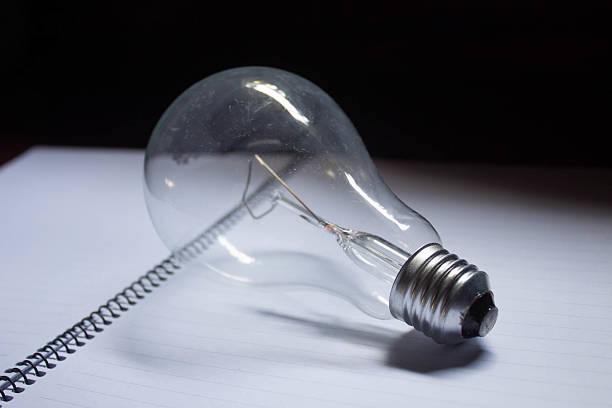 istock Lamps and books are black. 505302773