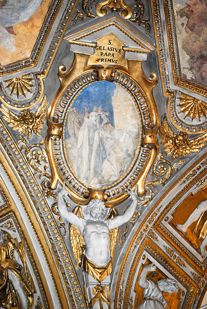 istock Basilica Santa Maria maggiore - Rome - inside 505304773