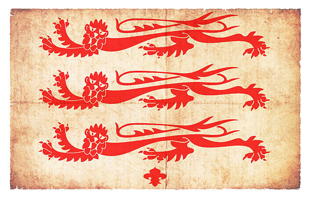 istock Grunge flag of Dorset (Great Britain) older version 505305657