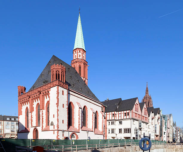 istock famous old Nikolai Church in Frankfurt 505307721