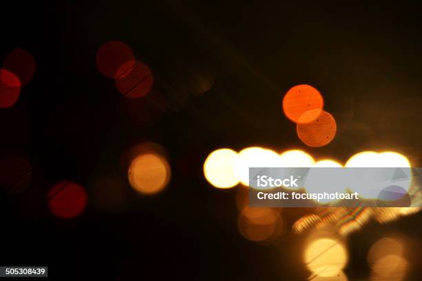 Defocused Vehicle Lights Stock Photo - Download Image Now - Abstract, Art, Blurred Motion