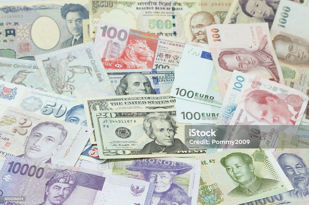 Multiple Bank Notes Images Bank Notes In Several Currency Stock Photo - Download Image Now - Paper ...
