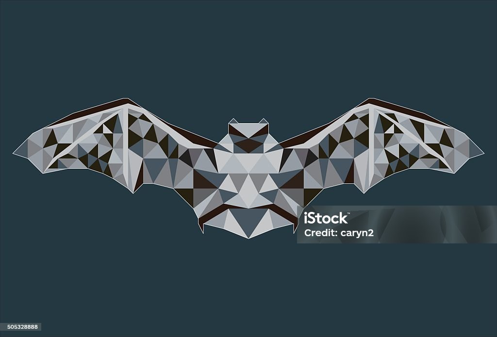 Abstract Shape Bat The Bat Stock Illustration - Download Image Now - Bat - Animal ...