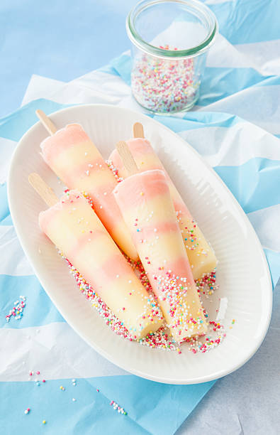 istock Homemade ice cream popsicles 505342872