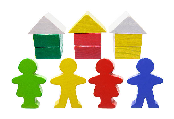 istock Miniature Houses and Figures 505366033