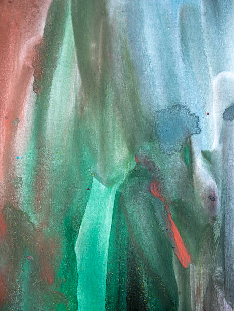 istock Watercolor abstract hand painted background 505370442