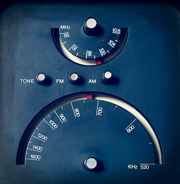 istock Old AM - FM radio tuner 505370601