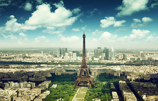 istock Eiffel tower in Paris, France 505372755