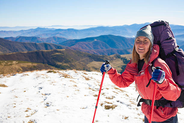 istock The girl with the backpack. 505375344