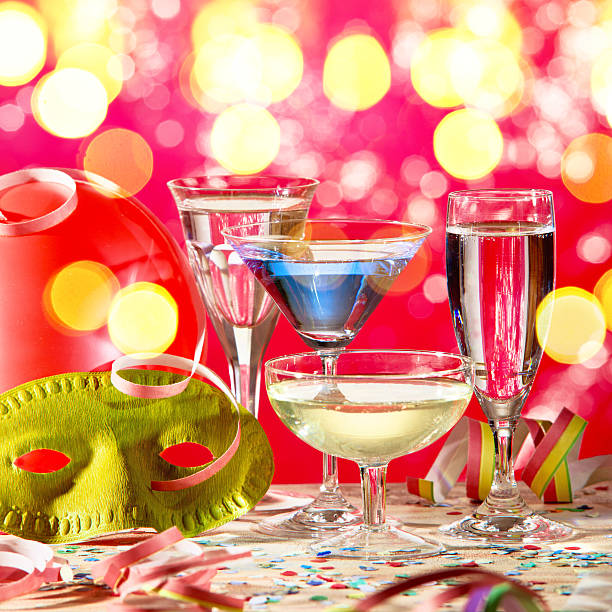 istock Wine Glasses And Eye Mask 505375696