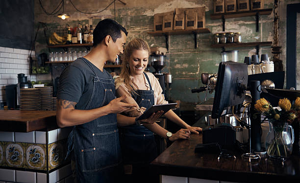 istock Updating the menu on their website 505377038
